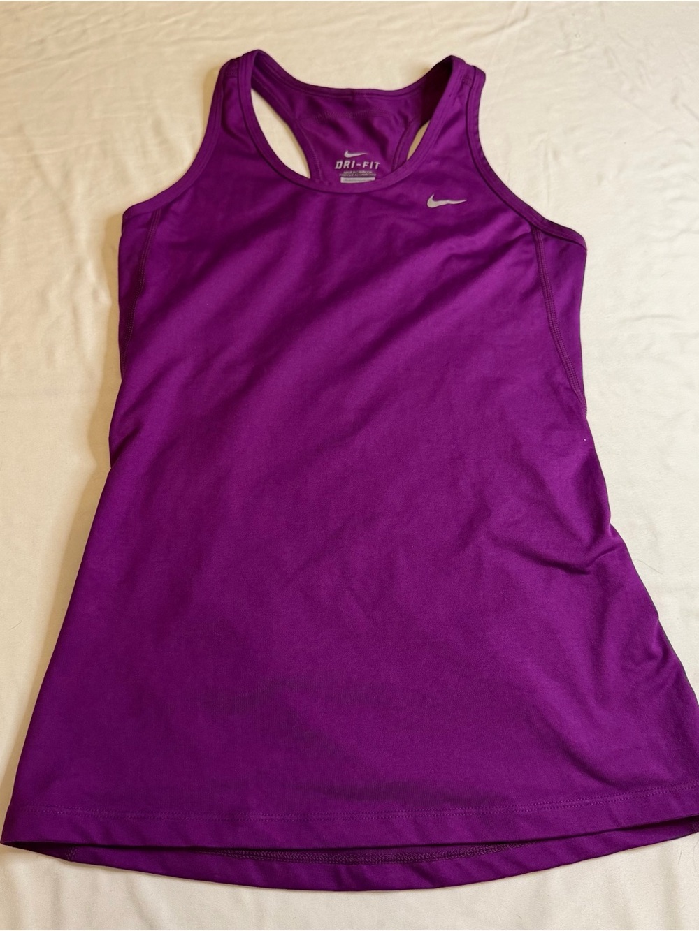 Nike Dri-FIT Racerback Tank Top Women’s Small Purple Athletic Workout